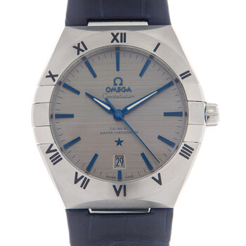 Pre-owned Omega Constellation Co-Axial Automatic Chronometer Grey Dial Men's Watch 131.13.39.20.06.002