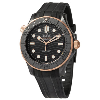 Omega Seamaster Automatic Chronometer Black Dial Men's Watch