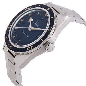 Pre-owned Omega Seamaster Automatic Chronometer Blue Dial Men's Watch 234.30.41.21.03.001