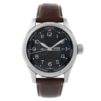 Pre-owned Oris 7688-40 Automatic Black Dial Men's Watch 7688-40