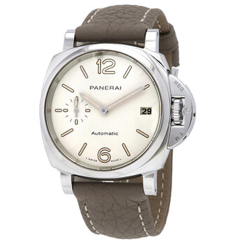Pre-owned Panerai Luminor Due White Dial Men's Watch PAM01043 Pre-owned Panerai Luminor Due White Dial Men's Watch PAM01043