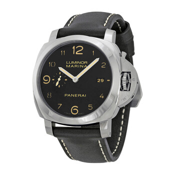 Pre-owned Panerai Luminora Marina 1950 3 Days Automatic Black Dial Men's Watch PAM00359 Pre-owned Panerai Luminora Marina 1950 3 Days Automatic Black Dial Men's Watch PAM00359