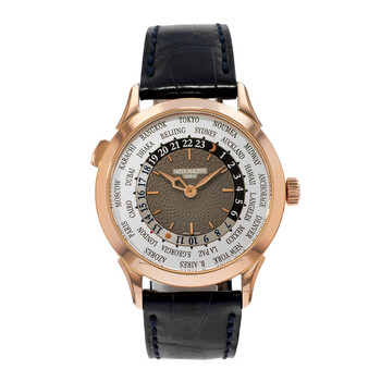 Pre-owned Patek Philippe Complications GMT Charcoal Grey Dial Men's Watch 5230R-012