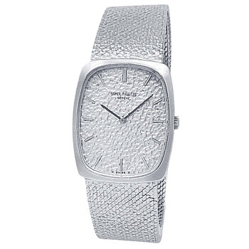 Pre-owned Patek Philippe Ellipse Hand Wind Silver Dial Men's Watch 3567/1