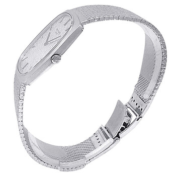 Pre-owned Patek Philippe Ellipse Hand Wind Silver Dial Men's Watch 3567/1