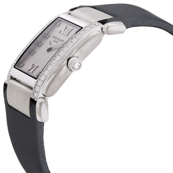 Pre-owned Patek Philippe Twenty 4 Diamond White Dial White Gold Ladies Watch 4920G/010