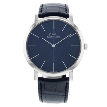 Pre-owned Piaget Altiplano Blue Dial Men's Watch G0A42105