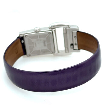 Pre-owned Piaget Miss Protocole Quartz Diamond Silver Dial Ladies Watch 5222