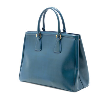 Pre-owned Prada Medium Saffiano Vernice Parabole Tote RZIMQAN4S5TO6U11