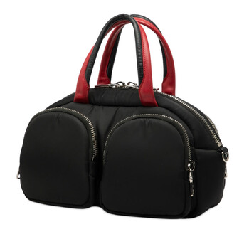 Pre-owned Prada Tessuto Pocket Top Handle Cargo Bag CUQ6TB01H2ZEODXH