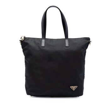 Pre-owned Prada Tessuto Zip Top Convertible Tote EM27PY80WLZTUTZY