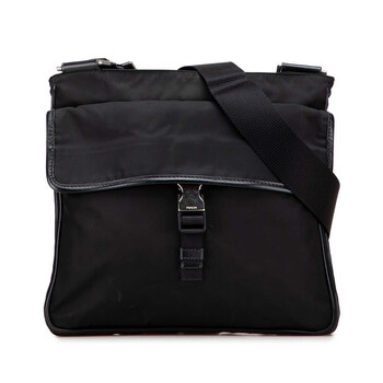 Prada Pre-owned Prada Tessuto Zip Top Crossbody Unisex