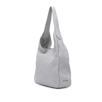 Pre-owned Prada Vitello Daino Front Pocket Shoulder Bag 11RZ9PLL6B4YTZ76