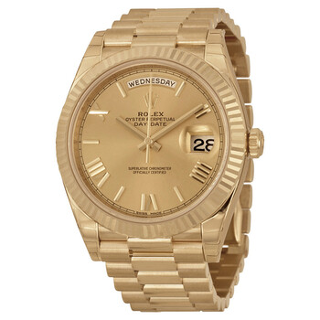 Pre-owned Rolex Day-Date 40 Champagne Dial Men's Watch M228238-0006 Pre-owned Rolex Day-Date 40 Champagne Dial Men's Watch M228238-0006