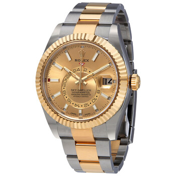 Rolex Oyster Perpetual Sky-Dweller Champagne Dial Automatic Men's