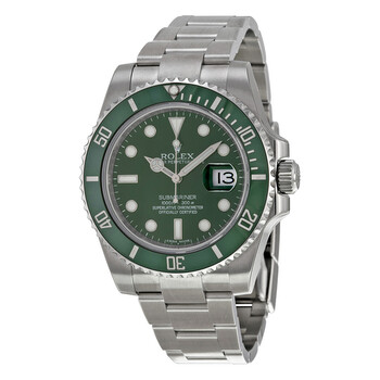 Pre-owned Rolex Submariner Green Dial Men's Watch 116610LV Pre-owned Rolex Submariner Green Dial Men's Watch 116610LV