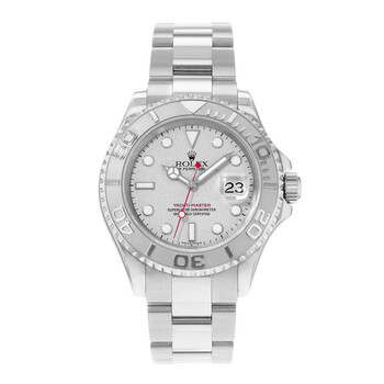 Pre-owned Rolex Yacht-Master 40 Automatic Chronometer Silver Dial Men's Watch 16622 SSO