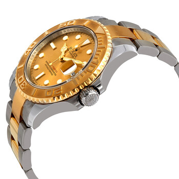 Pre-owned Rolex Yacht-Master Gold Dial Men's Watch 16623-CSO