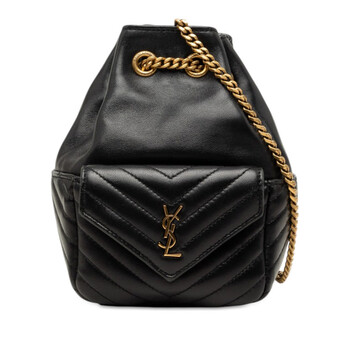 Saint Laurent Niki Small Nylon Bucket Bag 793238 FAC21 1000