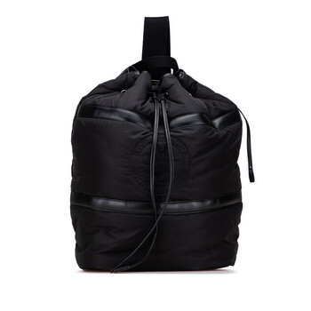 Pre-owned Saint Laurent Nylon Rive Gauche Drawstring Backpack Unisex LND734682.0723 PFFFC1EHDAFVSU5Z