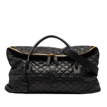 Saint Laurent Quilted Leather Giant Travel Bag 736009AABK91000