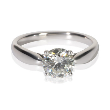 Pre-Owned Tiffany & Co. 0.96 ct Round Brilliant Diamond Harmony Engagement Ring 152692 Pre-Owned Tiffany & Co. 0.96 ct Round Brilliant Diamond Harmony Engagement Ring 152692