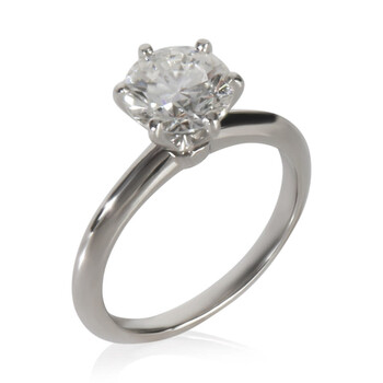 Pre-Owned Tiffany & Co. 1.59 ct Round Brilliant Diamond Engagement Ring 152500 Pre-Owned Tiffany & Co. 1.59 ct Round Brilliant Diamond Engagement Ring 152500