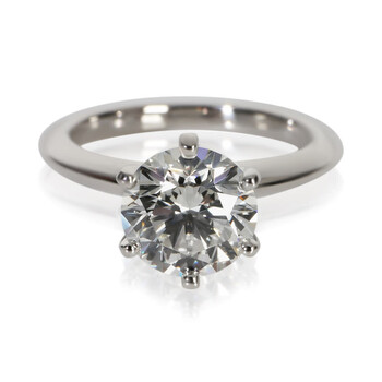 Pre-Owned Tiffany & Co. 1.86 ct Round Brilliant Diamond Engagement Ring 153416 Pre-Owned Tiffany & Co. 1.86 ct Round Brilliant Diamond Engagement Ring 153416