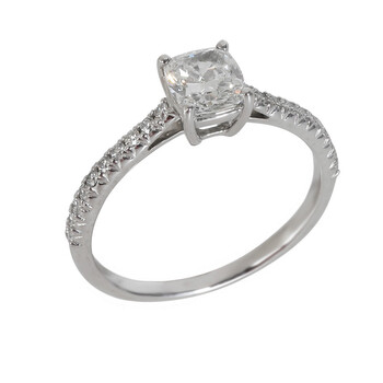 Pre-Owned Tiffany & Co. Novo Engagement Ring in  Platinum F VVS1 1.05 CTW 140476