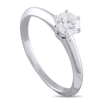 Pre-Owned Tiffany   Co. Platinum 0.38ct Diamond Solitaire Ring TI02 040926 TI02-040926-P-475