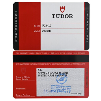 Pre-owned Tudor Black Bay Fifty-Eight Automatic Chronometer Blue Dial Men's Watch 79230B