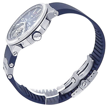 Pre-owned Ulysse Nardin Marine Tourbillon Blue Dial Men's Watch 1283-181-3/e3