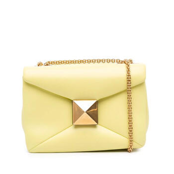 Pre-owned Valentino Nappa One Stud Chain Shoulder Bag Ladies MB78WYDLHE4S1XM9