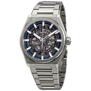 Zenith Defy Classic Automatic Skeletal Dial Titanium Men's Watch