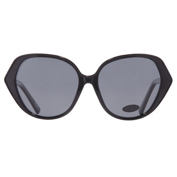 Vedi Vero Grey Cat Eye Ladies Sunglasses VVCA08 BLK 55