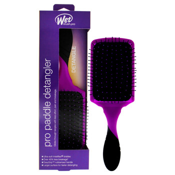Pro Paddle Detangler Brush - Purple by Wet Brush for Unisex - 1 Pc Hair Brush I0111032 Pro Paddle Detangler Brush - Purple by Wet Brush for Unisex - 1 Pc Hair Brush I0111032