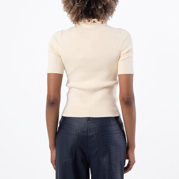 Chain-Link Detail Cardigan