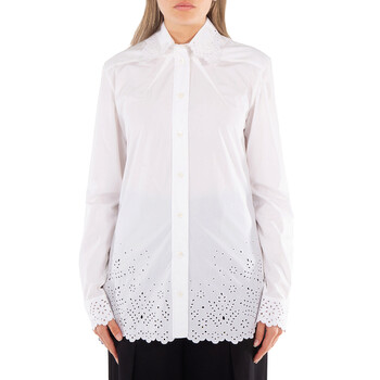 Alaia Ladies White Japanese Poplin Corset Shirt, Brand Size