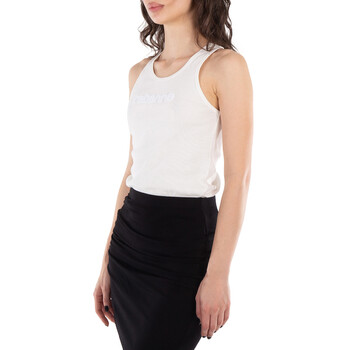 Ladies White Logo Tank Top