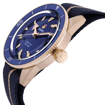 Captain Cook Automatic Blue Dial Men's Watch R32504207
