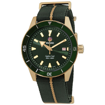 Rado Captain Cook Automatic Green Dial Men's Watch R32504315