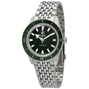 Rado Captain Cook Automatic Green Dial Unisex Watch R32500328