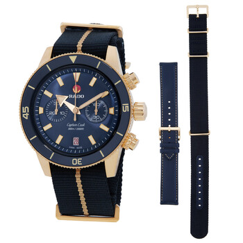 Captain Cook Chronograph Automatic Blue Dial Men's Watch R32146208