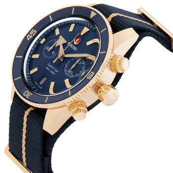 Captain Cook Chronograph Automatic Blue Dial Men's Watch R32146208