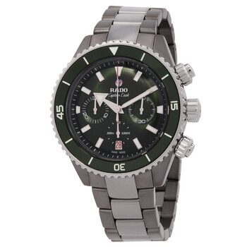 Rado Captain Cook Chronograph Automatic Green Dial Men's Watch