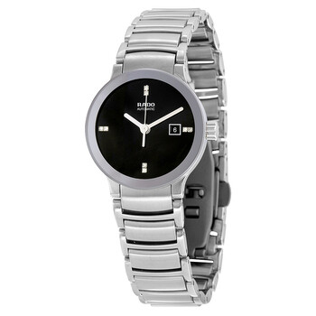 Centrix Automatic Black Dial Stainless Steel Ladies Watch R30940703