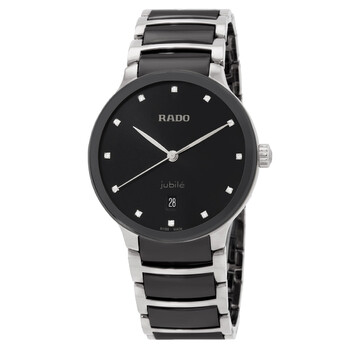 Centrix Automatic Diamond Black Dial Unisex Watch R30018742