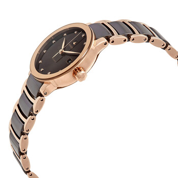 Centrix Automatic Diamond Brown Dial Ladies Watch R30183752
