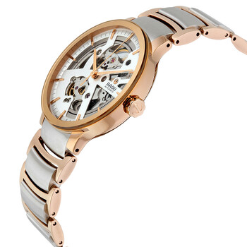 Centrix Automatic Silver Skeleton Dial Men's Watch R30181103