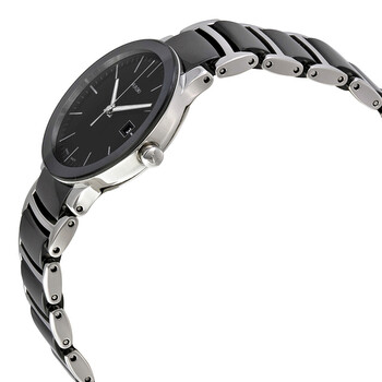 Centrix Black Dial Two-tone Ceramic Ladies Watch R30935162 Centrix Black Dial Two-tone Ceramic Ladies Watch R30935162